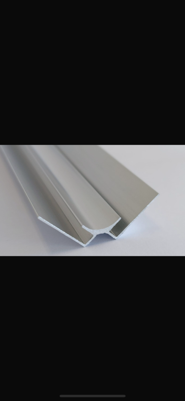 Narożnik wewnętrzny srebrny